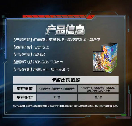 Kamen Rider Hero Battle - Competitive Enhanced Version - Series 2