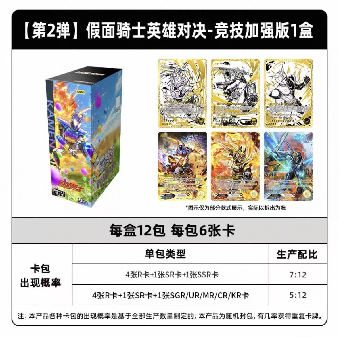 Kamen Rider Hero Battle - Competitive Enhanced Version - Series 2