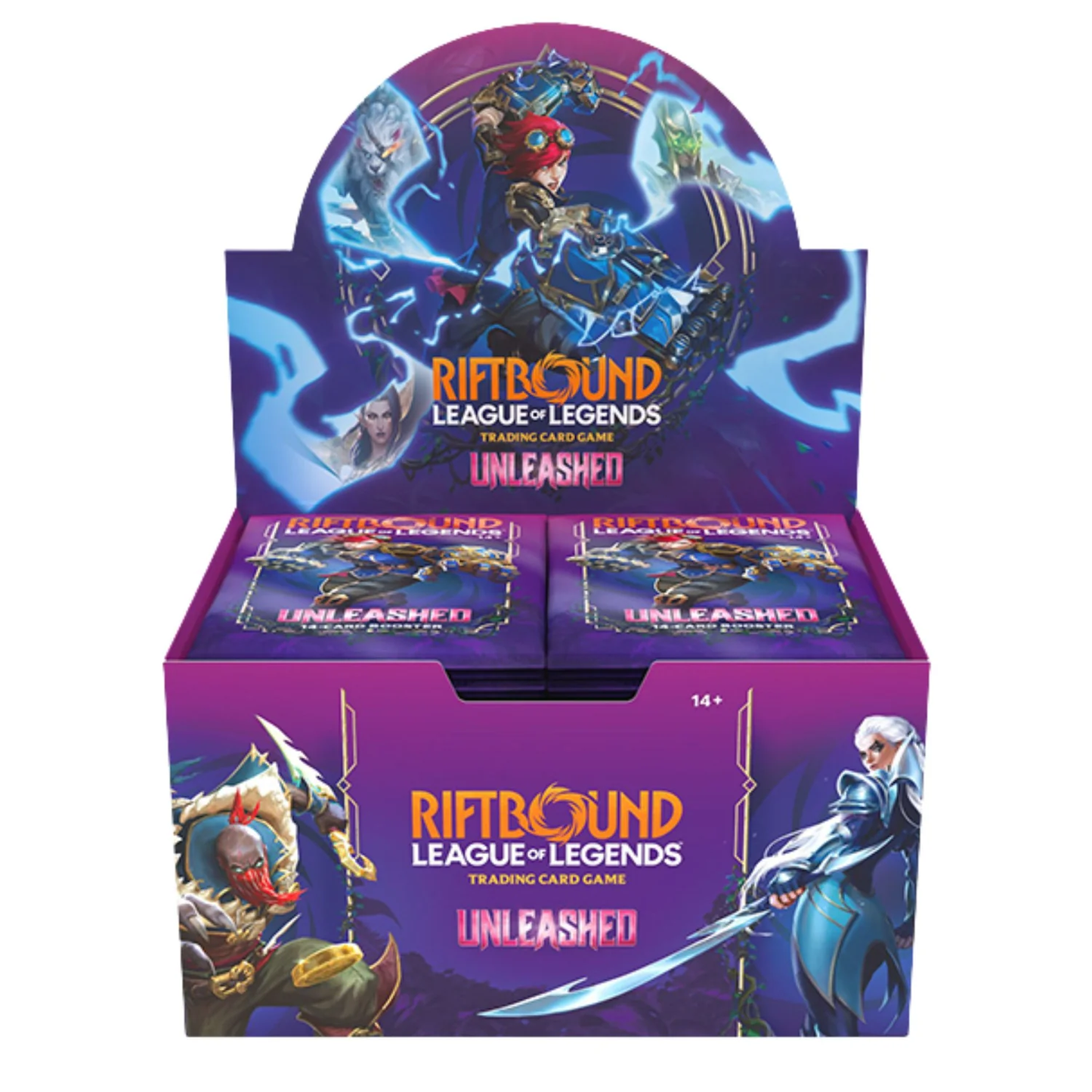 Riftbound: League of Legends TCG Unleashed Booster Display