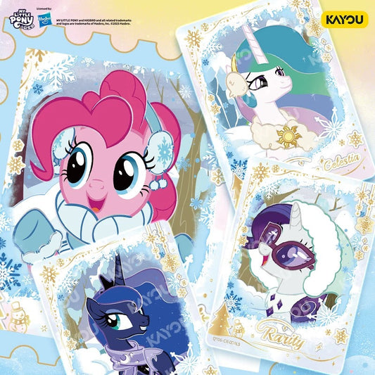 KAYOU My Little Pony Fun Shadow Pack 6th Edition, Official Authentic Collectible Cards, One Full Box Chinese