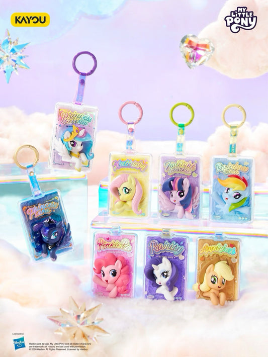 My Little Pony Sparkling Stream Series Fuzzy Hanging Charms 1 full box (6 small boxes)