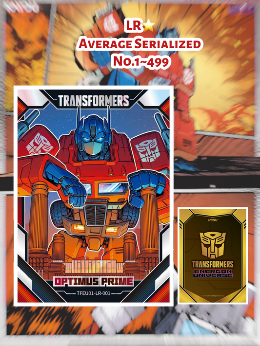 Transformers: Energy Critical Premium Cards – Overdrive Edition 001B SEA