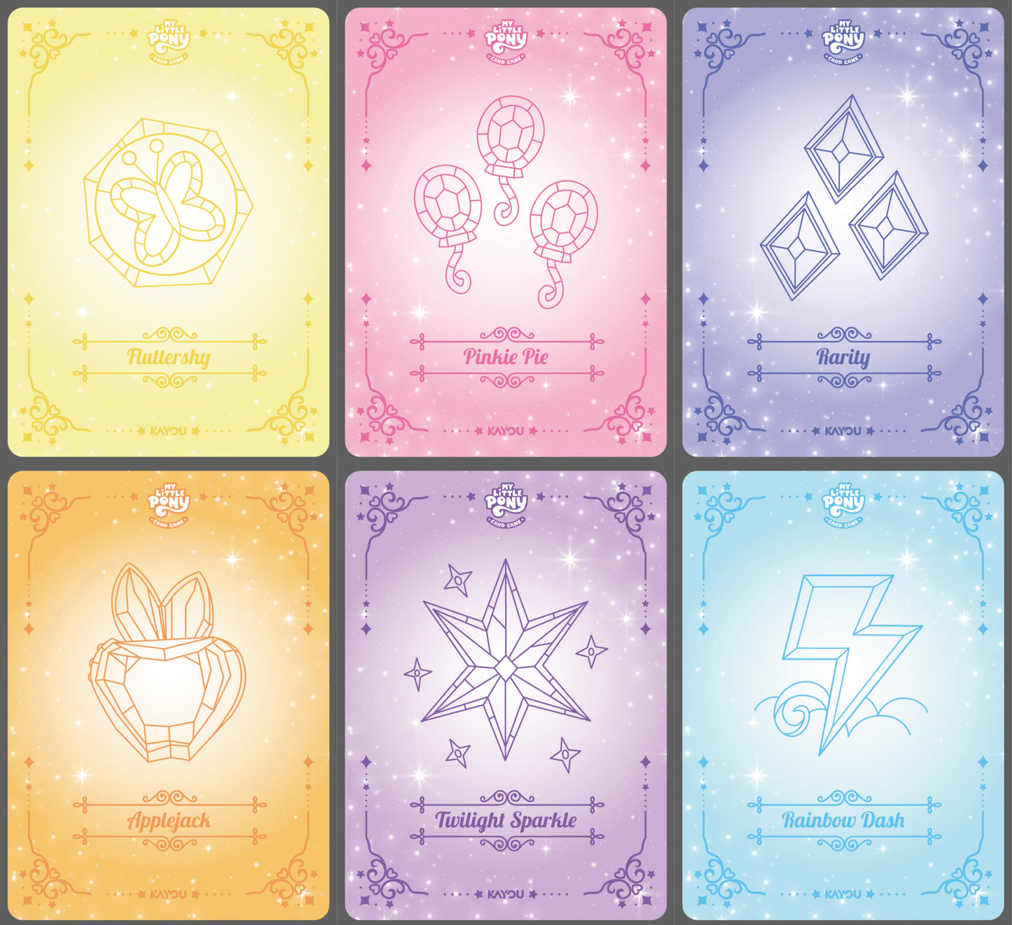 My Little Pony TCG - Fantasy Wonderland Booster Pack 001 UV - KAYOU English Trading Card Game