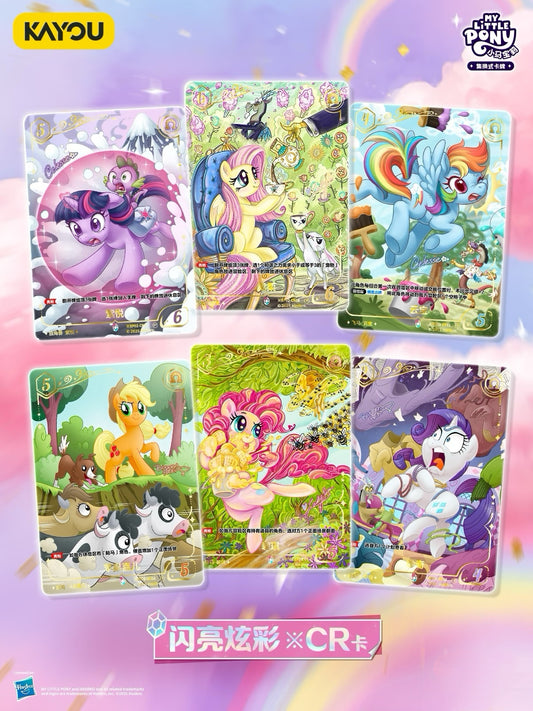 KAYOU My Little Pony Collectible Card Game: Discord Moment Booster Packs - TCG Battle Cards