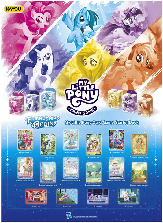My Little Pony TCG Starter Deck – Friendships Begin | KAYOU MLP Cards