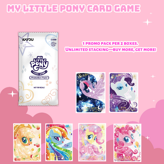 My Little Pony TCG - Fantasy Wonderland Booster Pack 001 UV - KAYOU English Trading Card Game
