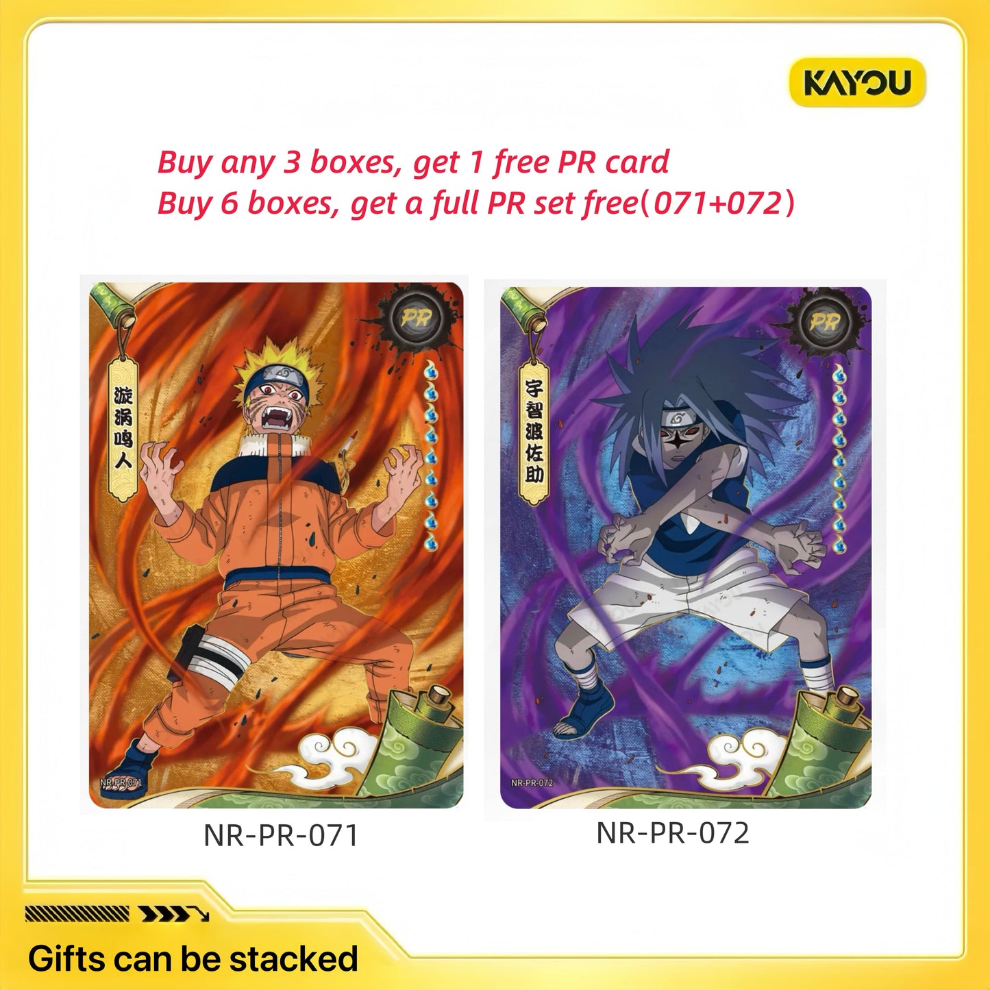 Naruto Smriti Collectible Cards – Chapter Jin 8 「Chinese Version 」KAYOU Naruto trading cards