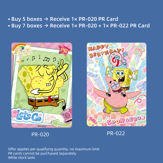 New KAYOU SpongeBob Fun Times Collection Cards Premium Pack Wave 3