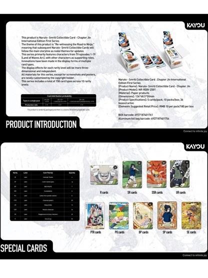 KAYOU Naruto-Smriti Collectible Card - Chapter Jin 1(English version)