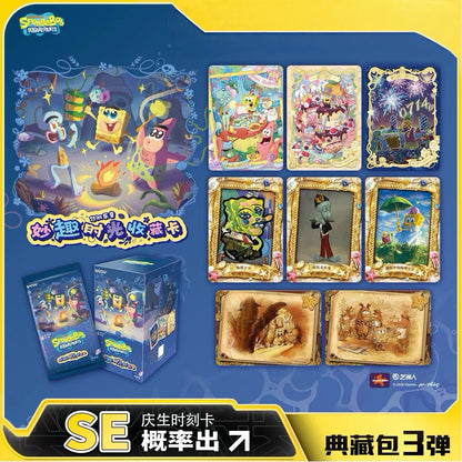New KAYOU SpongeBob Fun Times Collection Cards Premium Pack Wave 3