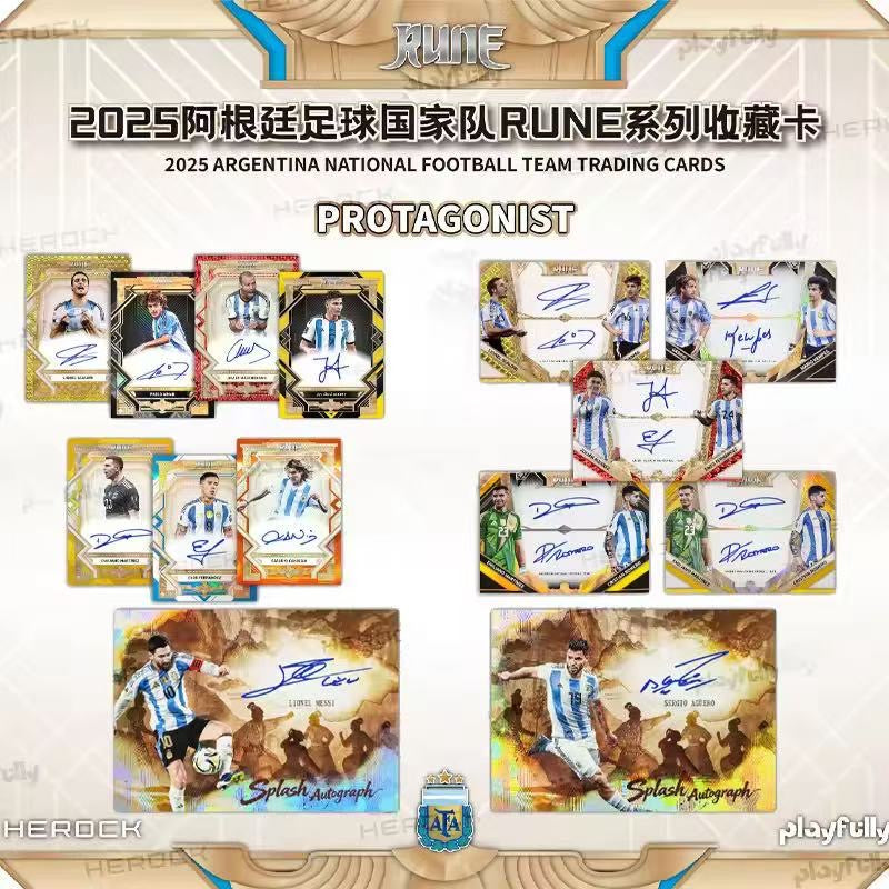 2025 ARGENTINA NATIONAL FOOTBALL TEAM TRADING CARDS