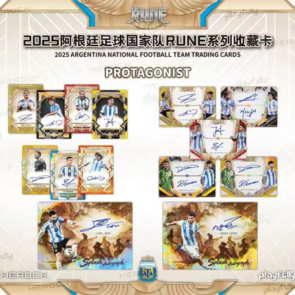 2025 ARGENTINA NATIONAL FOOTBALL TEAM TRADING CARDS