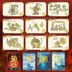 Card Game Nezha: The Demon Child Conquers the Dragon King Movie Collection Cards - Shadow Pack - Nezha 2 Official Authentic Peripheral Cards