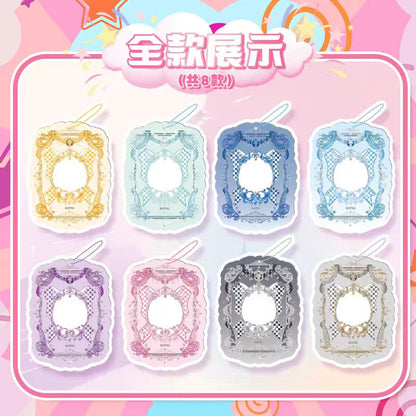Kayou Gumiya Acrylic Photo Frame Morning and Evening Flowers Series 2 - 1 Box (Contains 8 Pieces) Card Frame Card Brick Pendant