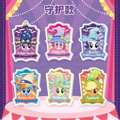 KAYOU My Little Pony Badge Clips – Dream-Seeking Version | Official Collectible Acrylic Brooch Clips (1 Box / 12 Pieces)