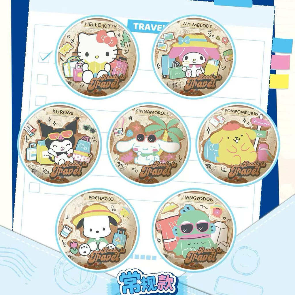 Sanrio Family Badge Series - Joyful Travel Time