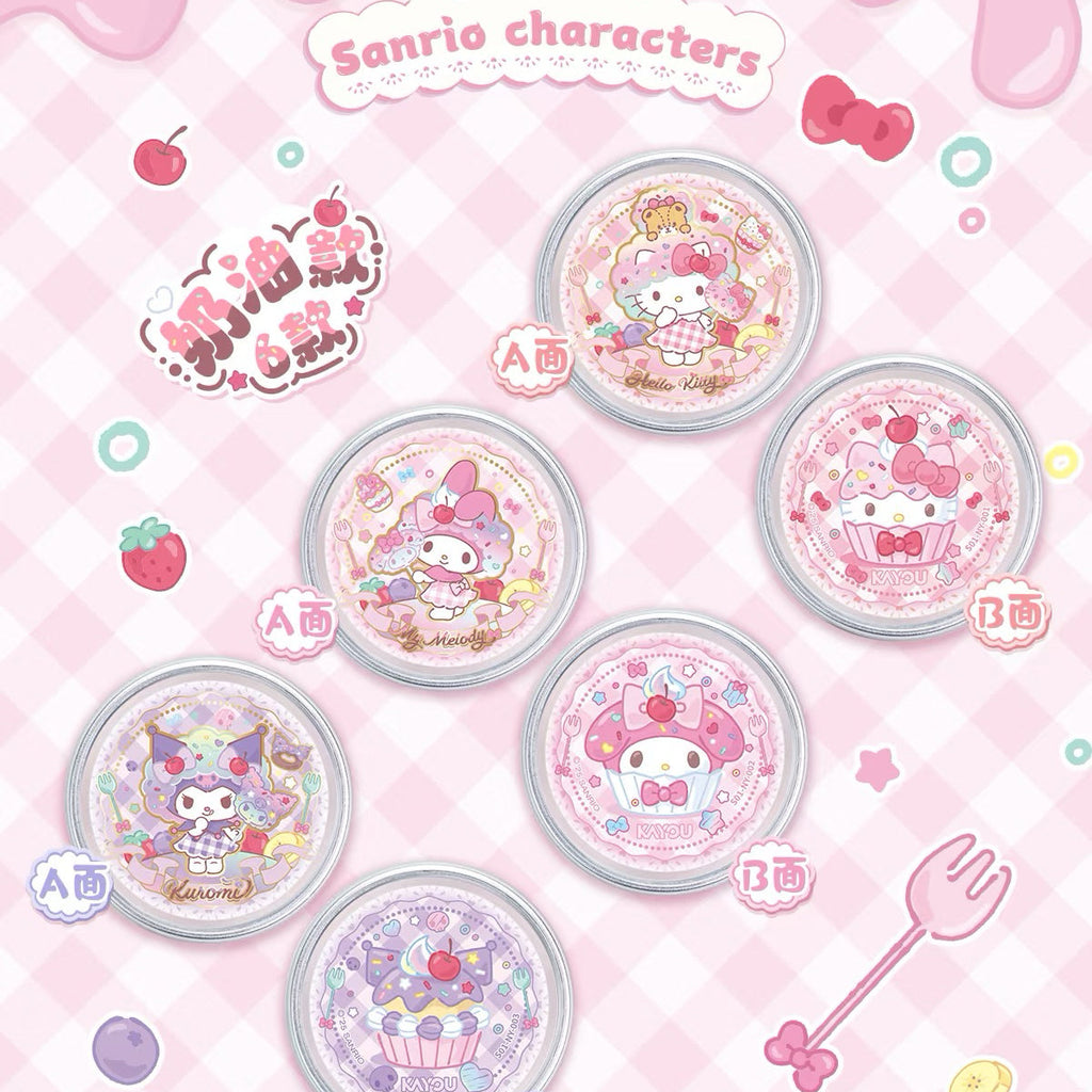 Sanrio Family - Double-Sided Candy Badge