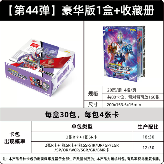 KAYOU Ultraman X-Files Cards – Deluxe Wave 44