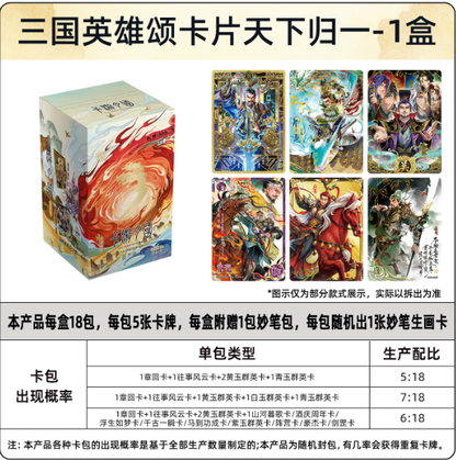 KAYOU Three Kingdoms Hero Ode Cards – Wave 9