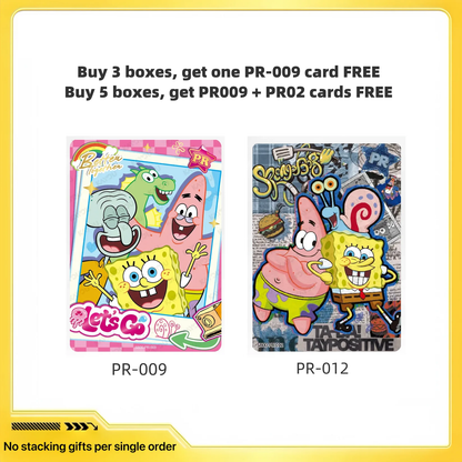 KAYOU SpongeBob SquarePants-Joyful Moments Collectible Cards-Fashion Edition-001-SEA-Series 1