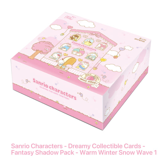 KAYOU Sanrio Family Cute Dream Collectible Cards – Fun Pack Warm Winter Sunny Snow (1 Full Box)