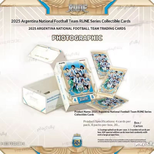 2025 ARGENTINA NATIONAL FOOTBALL TEAM TRADING CARDS