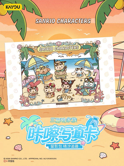 KAYOU Sanrio Characters Snap?Shot Photo Cards?Memory Pack: Summer Tide Chase