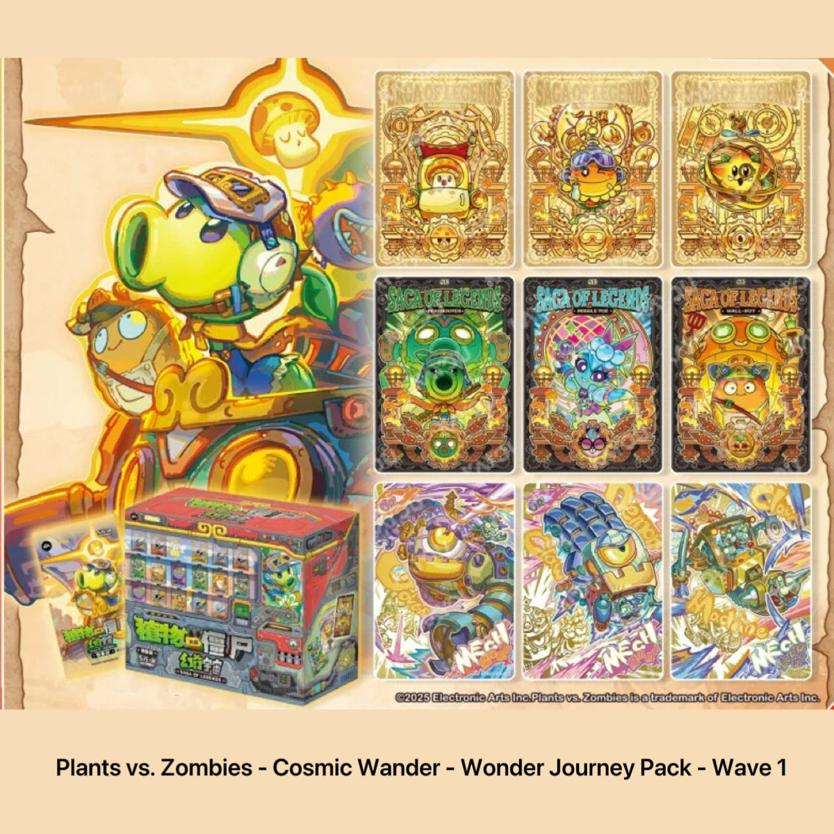 Plants vs. Zombies - Cosmic Wander - Wonder Journey Pack - Wave 1