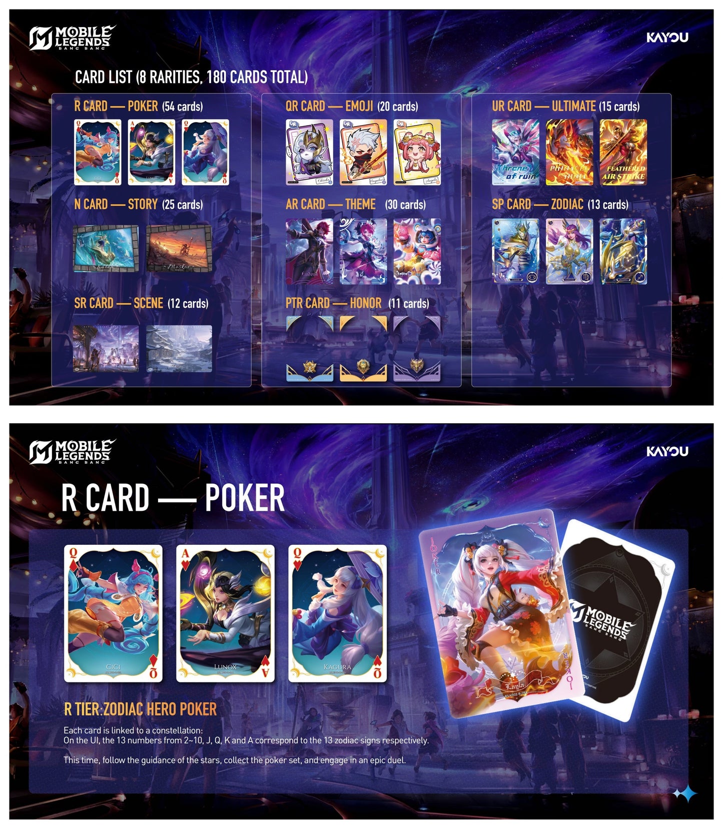 Mobile Legends: Bang Bang‑Collectible Cards‑Hand of Destiny‑002A‑SEA KAYOU