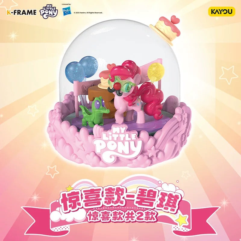 KAYOU My Little Pony Mini Scene Figures – Official Blind Box (1 Full Box)