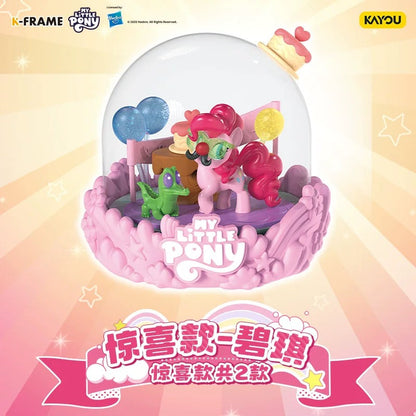 KAYOU My Little Pony Mini Scene Figures – Official Blind Box (1 Full Box)