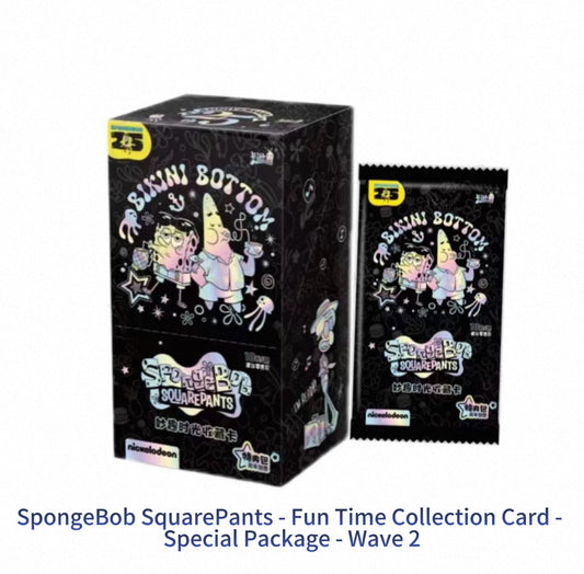 KAYOU SpongeBob Cards - Bonus Pack Series 2 | Full Box Official Authentic Trading Cards Collectible Merchandise