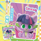 KAYOU My Little Pony Click Series Mini Figurines - Wonderful Animal Paradise - One Full Box (Includes 6 Small Boxes)