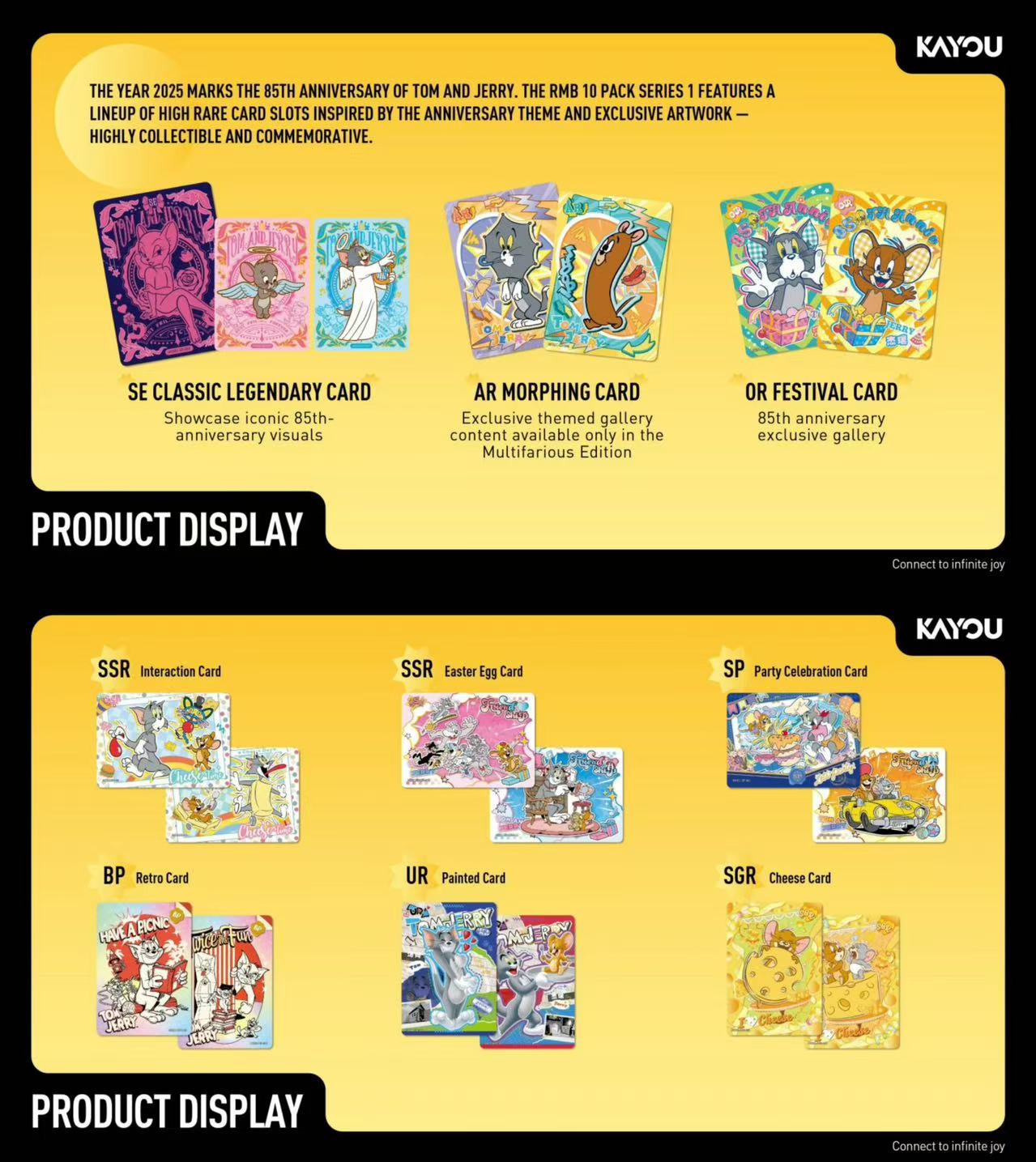KAYOU Tom and Jerry – Frenemies Collection Card – Multifarious Edition Wave 1 (SEA)