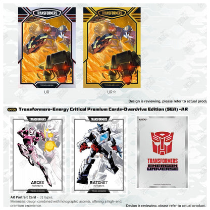 TRANSFORMERS-ENERGY CRITICAL PREMIUM CARDS-OVERDRIVE EDITION
-001B-SEA
