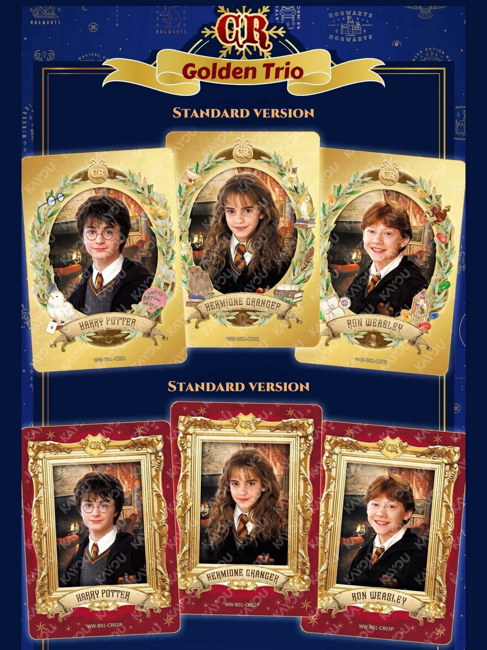 KAYOU Harry Potter Wizard Collection Cards – Departure Edition SEA (English Version)