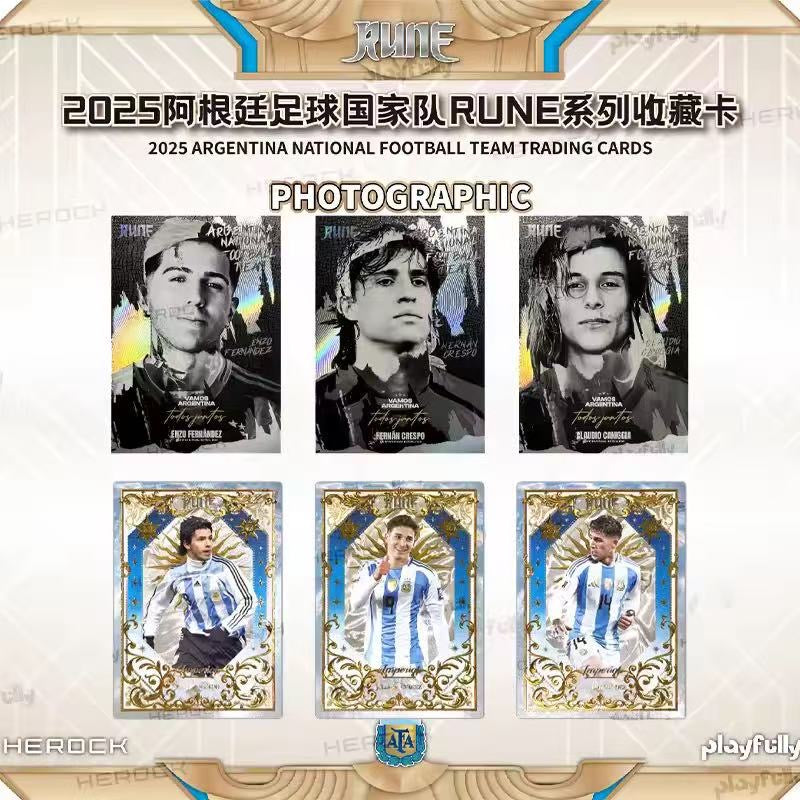 2025 ARGENTINA NATIONAL FOOTBALL TEAM TRADING CARDS