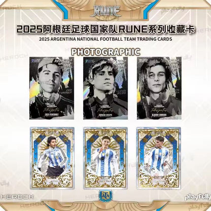 2025 ARGENTINA NATIONAL FOOTBALL TEAM TRADING CARDS