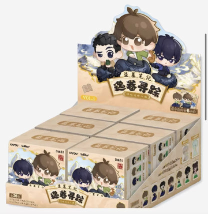 Kayou Daomu Biji Scroll Trail Mini Click Figure Pencil Toppers Vol.1