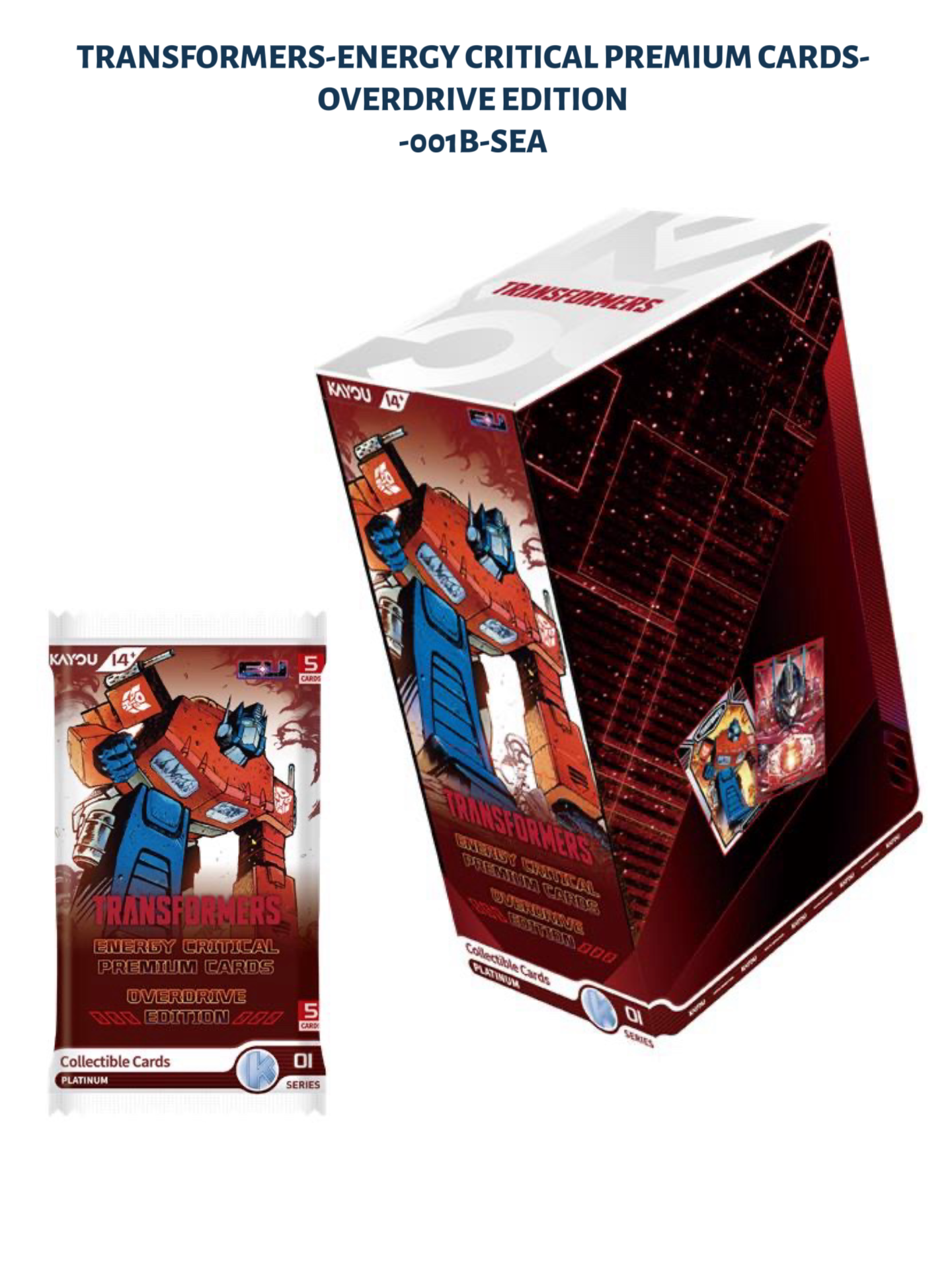 TRANSFORMERS-ENERGY CRITICAL PREMIUM CARDS-OVERDRIVE EDITION
-001B-SEA