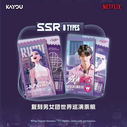 KAYOU K-POP Demon Hunters-Collectible Trading Cards-Classic Edition-001-APAC-Series 1-A