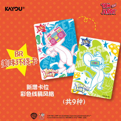 KAYOU Tom and Jerry - Beloved Rivals Collection Cards - Pursuit Pack - Series 3