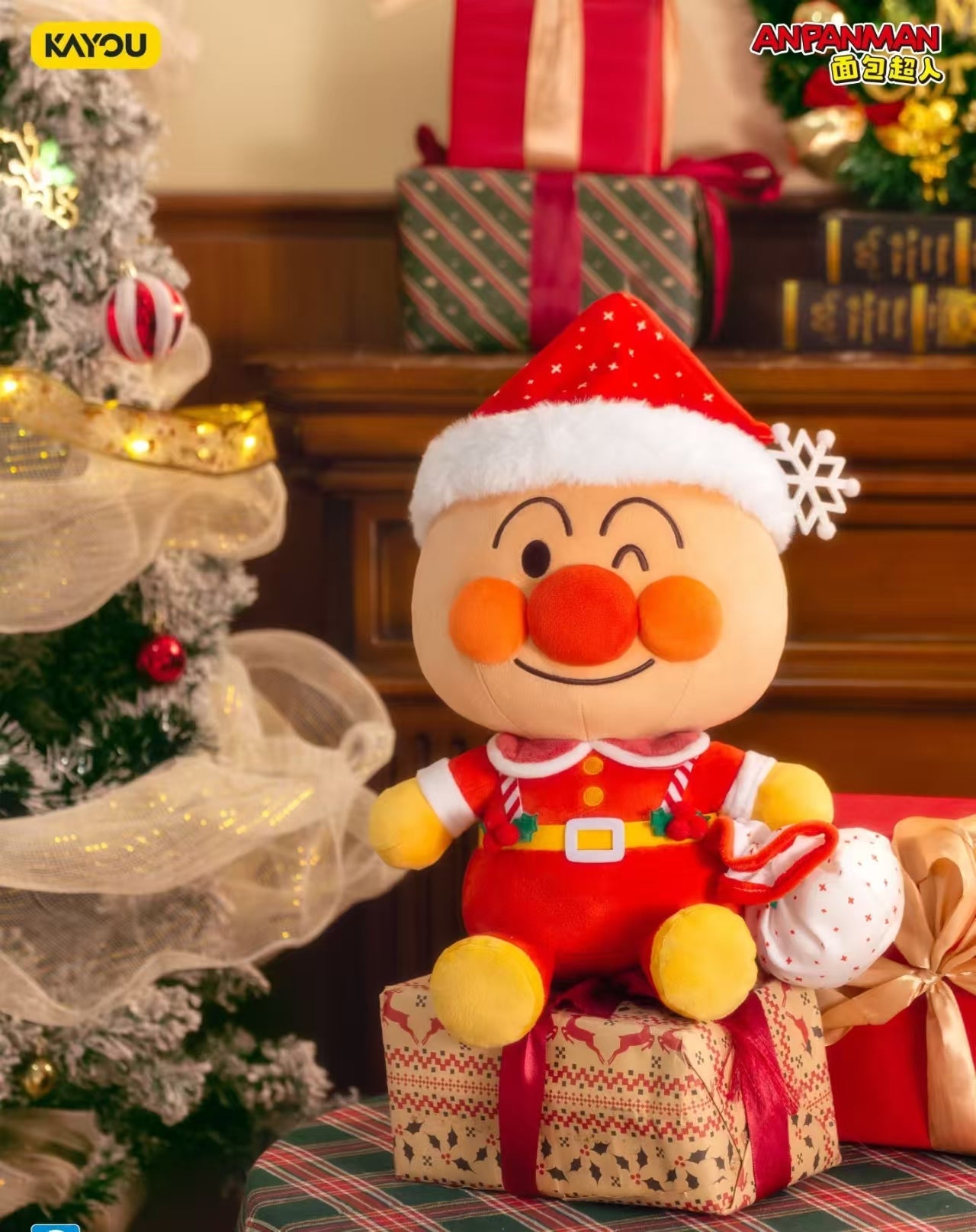 KAYOU Anpanman - Christmas GIFT Series Plush Doll (40CM)