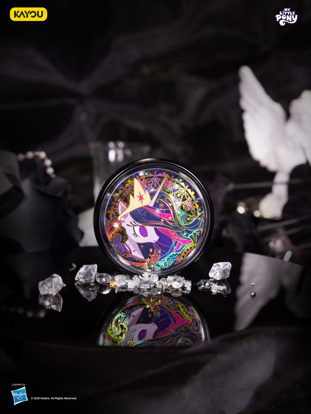 Card Game ✨ My Little Pony - Double-Sided Candy Badges - Starry Night Edition - 10 badges per box