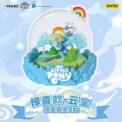 KAYOU My Little Pony Mini Scene Figures – Official Blind Box (1 Full Box)