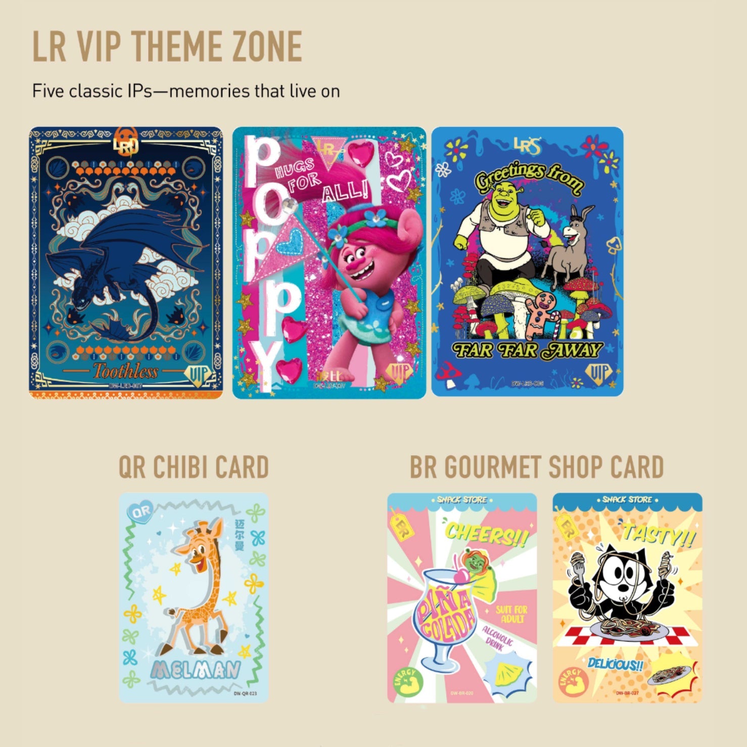 DreamWorks - Animation Collection Card - Dream Tour Edition - Series 1 KAYOU Trading Cards