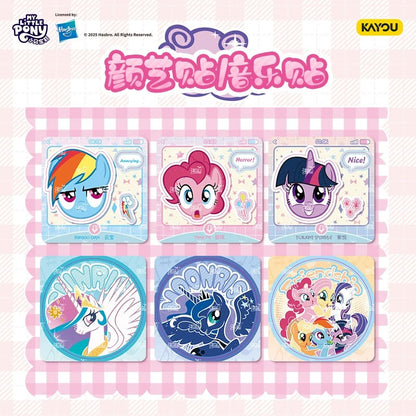 KAYOU My Little Pony Sweet Dream Friendship Sticker & Card Pack | Official Authentic Cards (Full Box / 6 Individual Boxes)