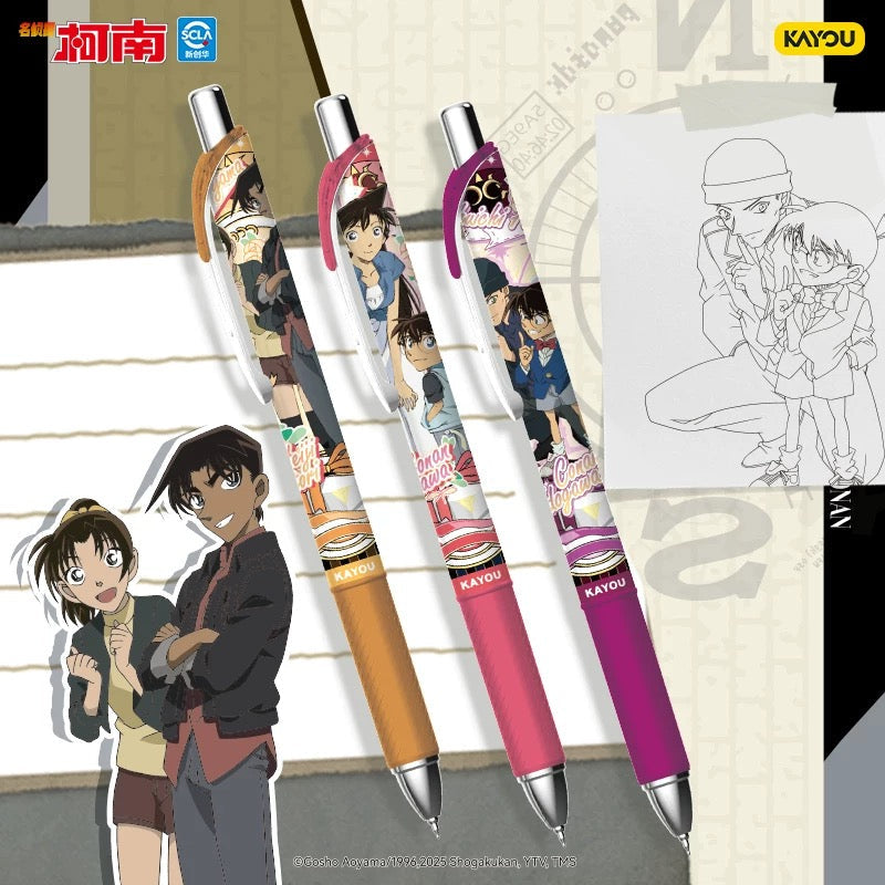 KAYOU Detective Conan Deduction Pen Dawn Edition – Retractable Gel Pen Blind Box