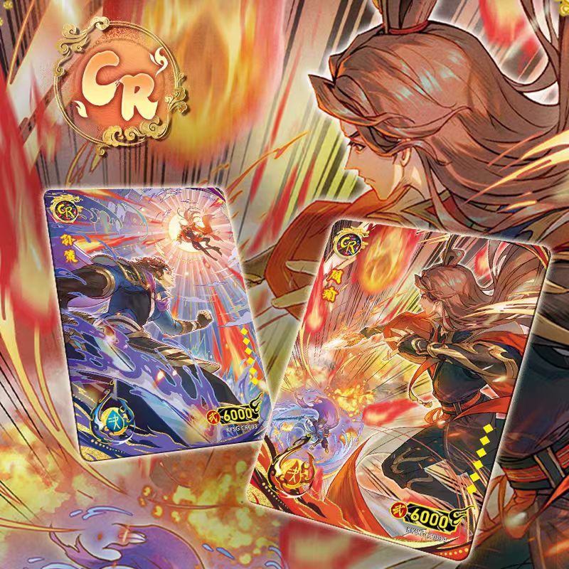 KAYOU Three Kingdoms - Heroes Shine the World Card - Ambition of Youth - Flames of War Rise Everywhere