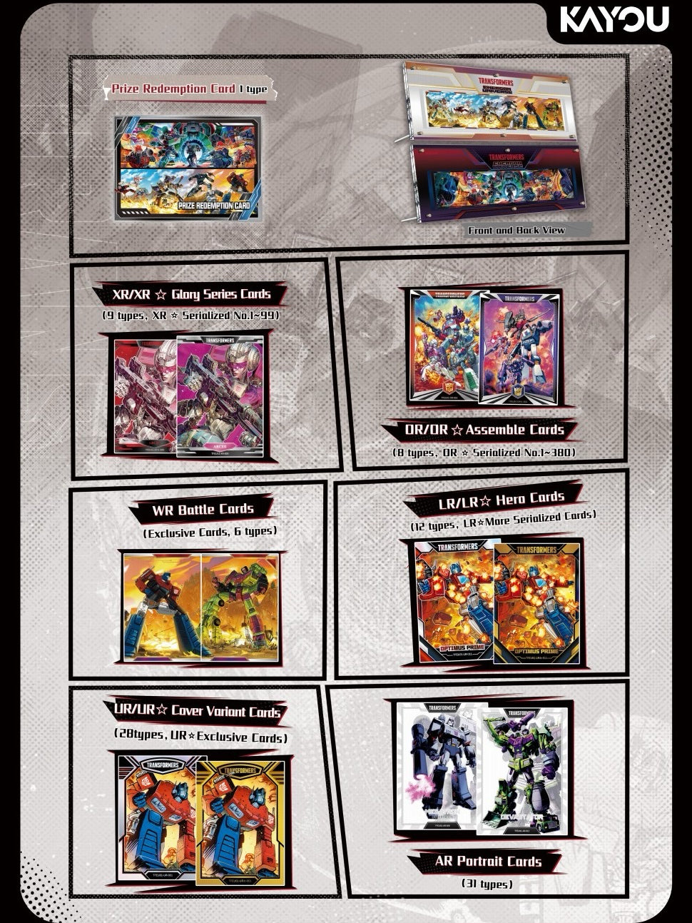 TRANSFORMERS-ENERGY CRITICAL PREMIUM CARDS-OVERDRIVE EDITION
-001B-SEA